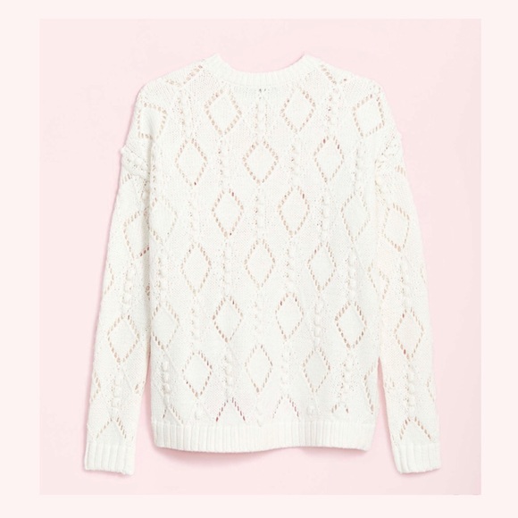 LOFT Bobble Drop Shoulder Sweater - Picture 3 of 3